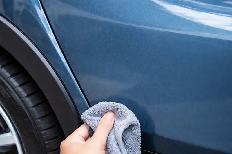 Carrosserie après correction des micro-rayures